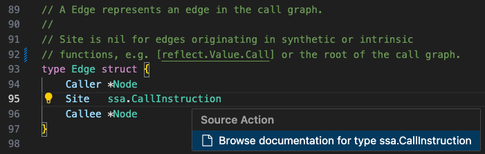Browse documentation for package